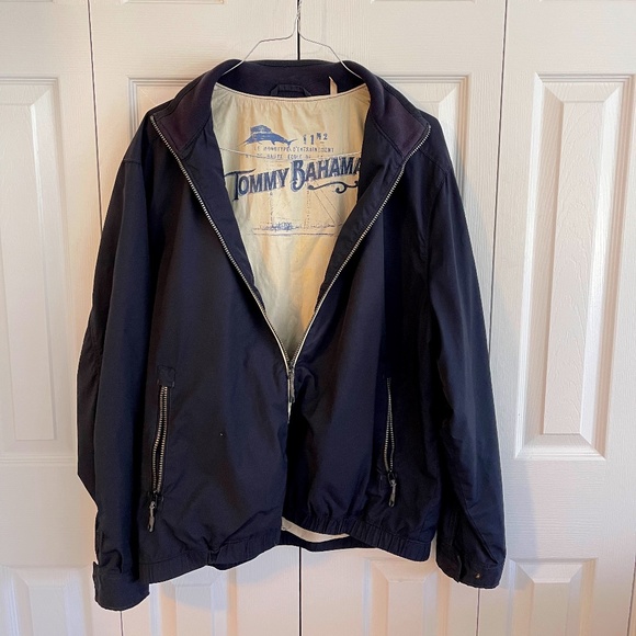 EUC - Tommy Bahama- Spring/Fall/Golf Jacket - Mens size Large